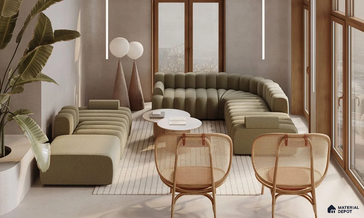 a room filled with lots of windows and plants on top of it's sides in the floor next to a wooden floor next to a window filled with lots of a window sill of a window sill of a